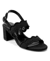 Easy Spirit Women's Daana Block Heel Slingback Sandals In Black