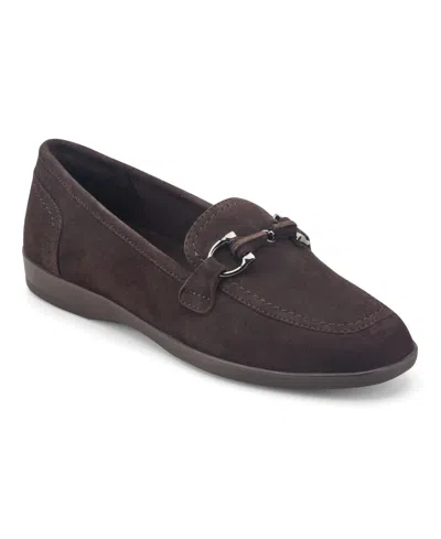 Easy Spirit Women's Davilla Suede Moc-toe Loafers In Multi