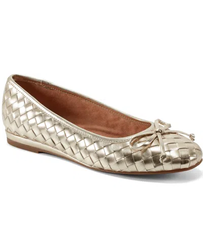 Easy Spirit Women's Dayanna Casual Slip-on Ballet Flats In Gold