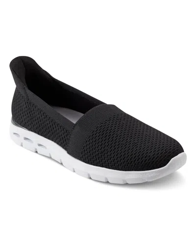 Easy Spirit Women's X Denise Austin Nilsa Soeasy Slip-on Flats In Black