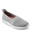 Easy Spirit Women's X Denise Austin Nilsa Soeasy Slip-on Flats In Gray
