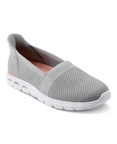 Easy Spirit Women's X Denise Austin Nilsa Soeasy Slip-on Flats In Gray
