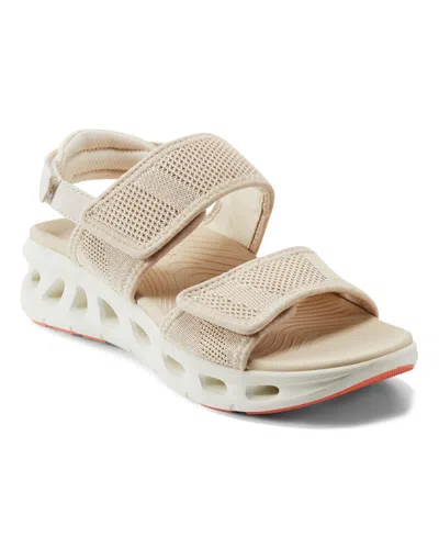 Easy Spirit Women's Denise Austin Cordelia Emove Sport Sandals In Light Natural