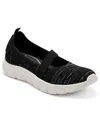 Easy Spirit X Denise Austin Varun Knit Mary Jane Sneaker In Black