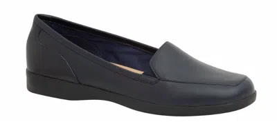 EASY SPIRIT WOMEN'S DEVITT CASUAL FLAT SHOES IN BLACK