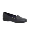 Easy Spirit Women's Devitt Square Toe Slip-on Casual Flats In Navy