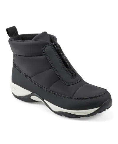 Easy Spirit Women's Edele Cold Weather Casual Booties In Black