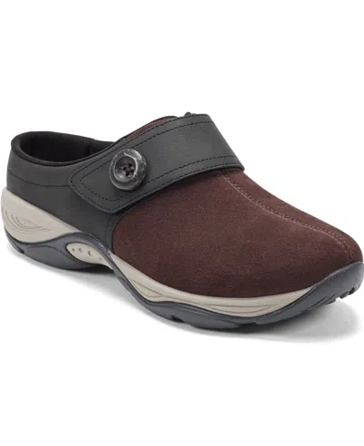Easy Spirit Women's Edline Button Strap Slip-on Mules In Multi