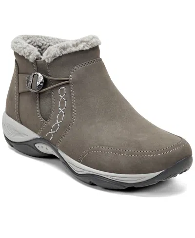 Easy Spirit Women's Erique Cozy Cold Weather Booties In Gray