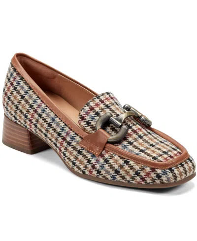 Easy Spirit Women's Franny Eflex Bit Block Heel Loafers