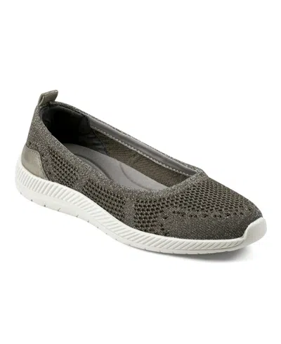 Easy Spirit Women's Glitz Slip-on Walking Shoe In Gray