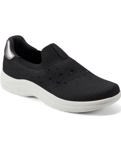 Easy Spirit Women's Hellena Lightweight Embellished Sneakers In Black