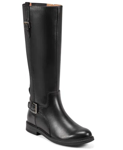 Easy Spirit Jackie Knee High Boot In Black