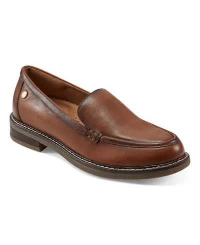 Easy Spirit Women's Jaylin Eflex Slip-on Loafers In Brown