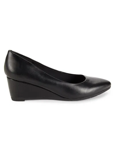 Easy Spirit Women's Jinger 56mm Point Toe Wedge Pumps In Black