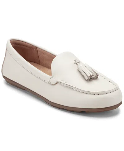 Easy Spirit Women's Joandra Tassel Eflex Slip-on Loafers In White