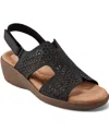 Easy Spirit Womens Kali Strap Sandals In Black