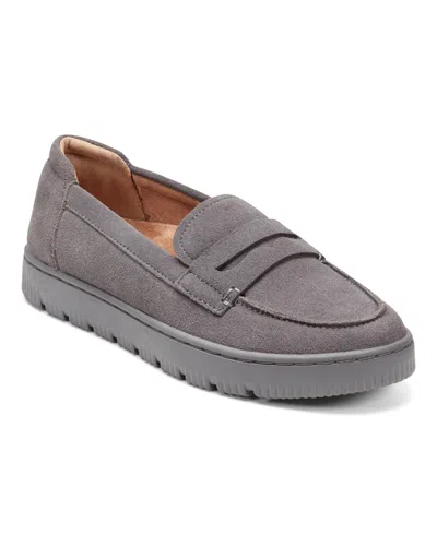 Easy Spirit Women's Karin Eflex Slip-on Loafers In Gray