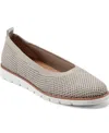 Easy Spirit Women's Kellina Eflex Lightweight Slip-on Flats In Stone,silver