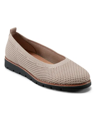 Easy Spirit Women's Kellina Eflex Lightweight Slip-on Flats In Taupe