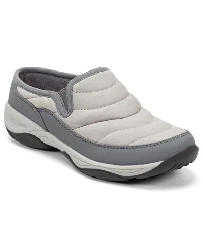 Easy Spirit Women's Maisee Round Toe Casual Walking Clogs In Gray
