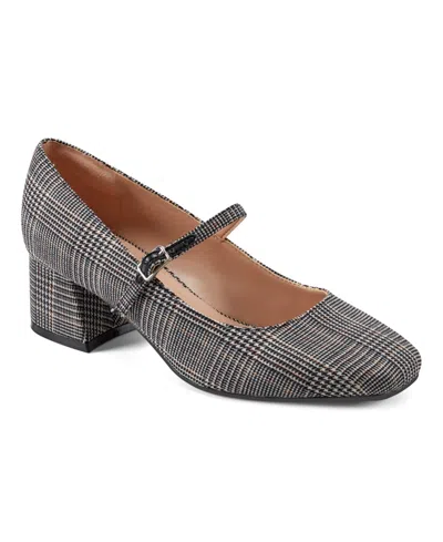 Easy Spirit Women's Marlay Eflex Mary Jane Block Heel Pumps In Black