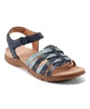 Easy Spirit Marlene Quarter Strap Sandal In Blue Multi Leather