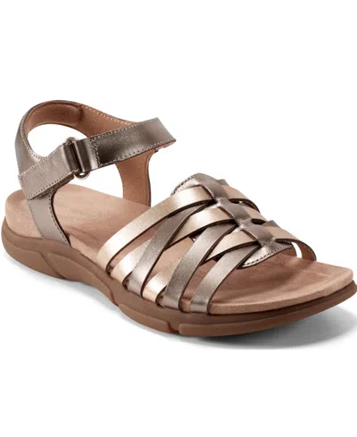 EASY SPIRIT WOMEN'S MARLENE WOVEN FLAT SANDALS