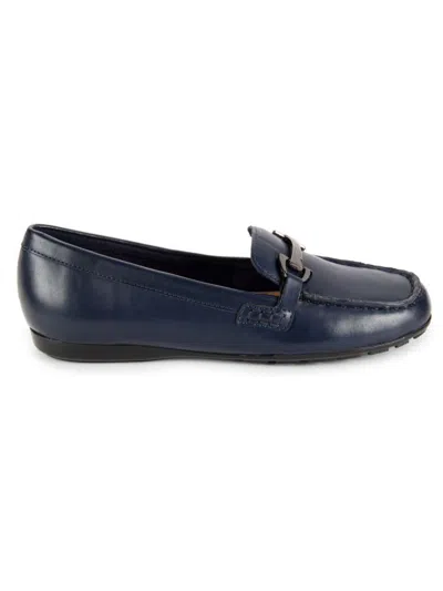 Easy Spirit Women's Marlie Bit Loafers In Dark Blue