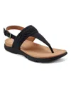 Easy Spirit Monte 3 Womens Chevron Ankle Strap In Black