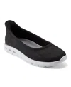 Easy Spirit Women's Noemi Soeasy Lightweight Knit Slip-on Flats In Black