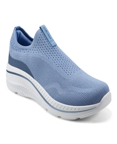 Easy Spirit Women's Parks Slip-on Round Toe Casual Sneakers In Blue