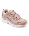 Easy Spirit Romy Sneaker In Pink Rose Leather