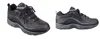 EASY SPIRIT WOMEN'S ROMY SNEAKER - WIDE WIDTH IN BLACK/DARK GREY