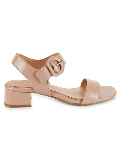 Easy Spirit Women's Sabriena 38mm Block Heel Sandals In Black