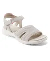 Easy Spirit Women's Tayton Lightweight Sporty Flat Sandals In Taupe