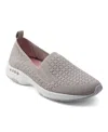 Easy Spirit Women's Tech Round Toe Casual Slip-on Flats In Taupe