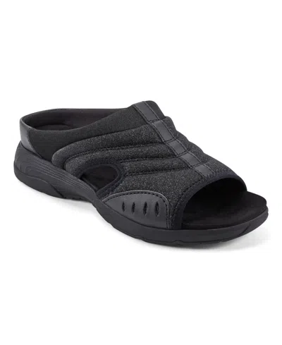 EASY SPIRIT WOMEN'S TRACIEE LIGHTWEIGHT FLAT EASY-ON SANDALS