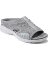 Easy Spirit Traciee Sport Slide Sandal In Gray,silver