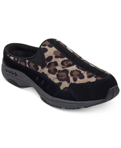 Easy Spirit Women's Travel Time Slip-on Walking Mules