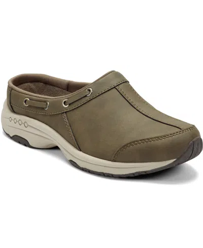 Easy Spirit Women's Travelport Nautical Mule Walking Sneakers In Green