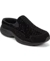 Easy Spirit Women's Traveltime Slip-on Mule Walking Sneakers In Black
