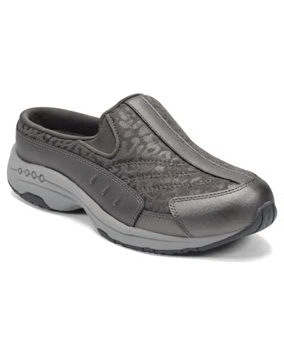 Easy Spirit Women's Traveltime Slip-on Mule Walking Sneakers In Gray