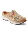 Easy Spirit Women's Traveltime Slip-on Mule Walking Sneakers In Metallic