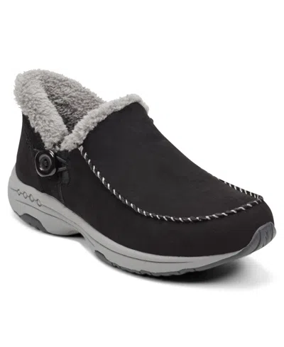 EASY SPIRIT WOMEN'S TURNER SOEASY COZY SLIP-ON BOOTIES