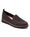 Easy Spirit Women's Valina Knit Easy-on Flat Loafers In Brown