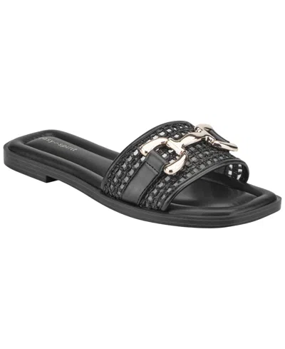 Easy Spirit Vana Bit Slide Sandal In Black