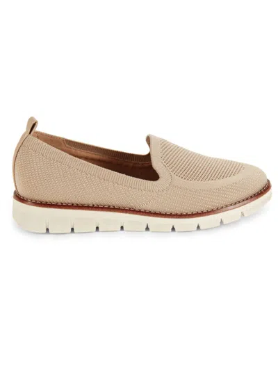 Easy Spirit Women's Vanessa Textured Slip On Sneakers In Light Natural