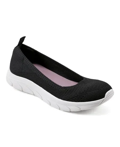 Easy Spirit Women's Verla Slip-on Closed Toe Casual Shoes In Black