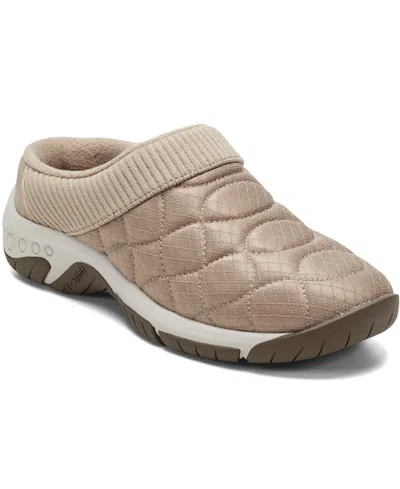 Easy Spirit Women's Willowy Quilted Slip-on Mules In Brown